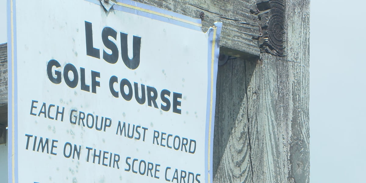 LSU golf course to close permanently