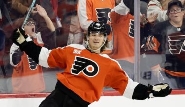 Trevor Zegras and the Flyers are looking to cap off an unlikely playoff run with a spot in the postseason.