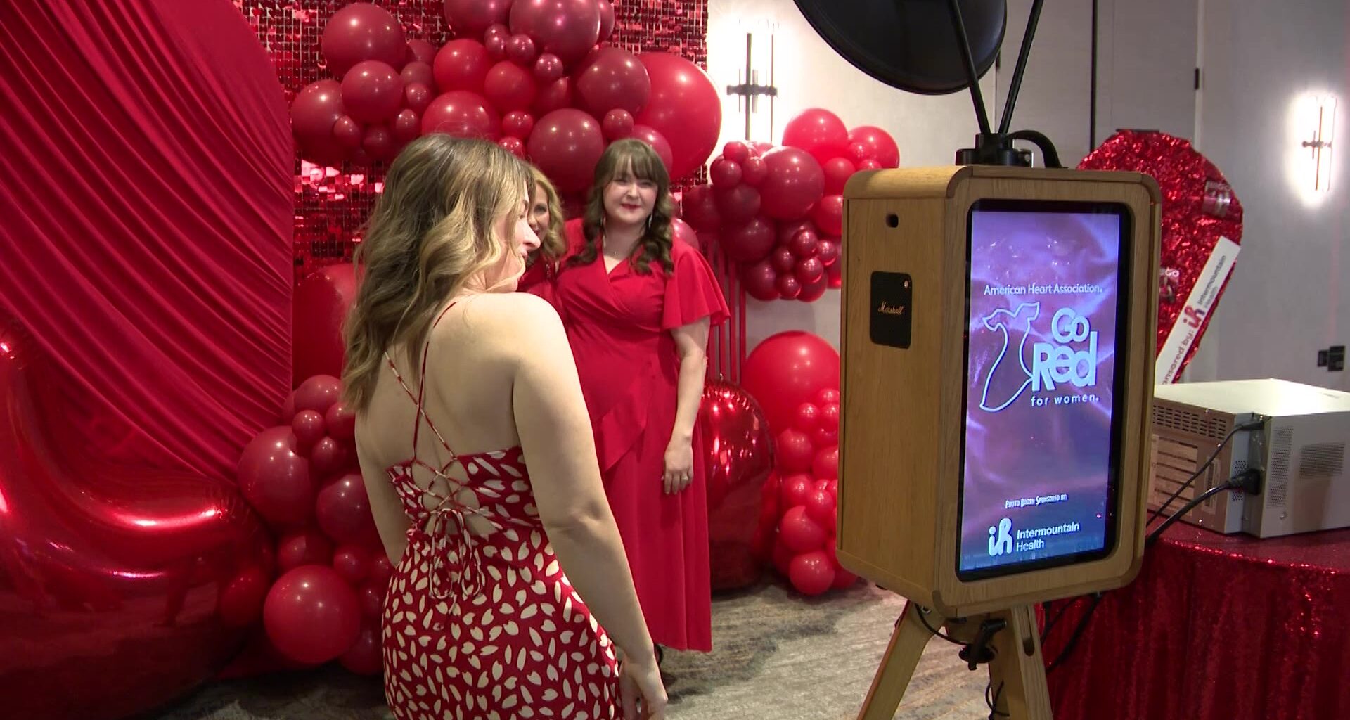 Attendees at the Go Red for Women event in Salt Lake City, Utah on Friday....