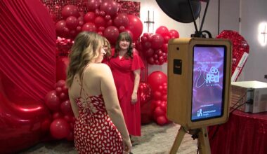 Attendees at the Go Red for Women event in Salt Lake City, Utah on Friday....