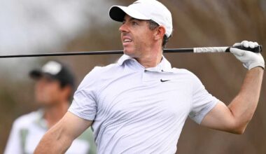 Rory McIlroy delays THE PLAYERS arrival due to 'stubborn' back injury, status for Thursday uncertain