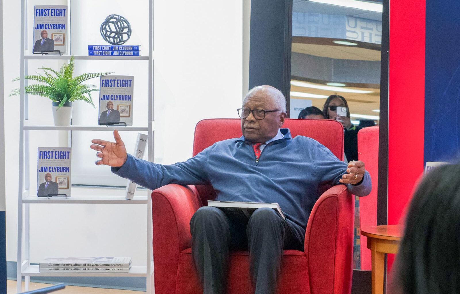Honorary Alumnus Rep. Jim Clyburn Talks Reelection Run, ‘The First Eight’ During Howard Visit