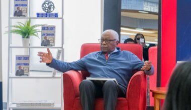 Honorary Alumnus Rep. Jim Clyburn Talks Reelection Run, ‘The First Eight’ During Howard Visit