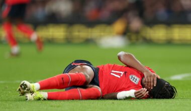 Arsenal dealt injury blow as star spotted in brace after England draw - London Evening Standard