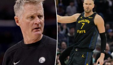 Warriors' Steve Kerr walks back comments about Kristaps Porzingis' illness
