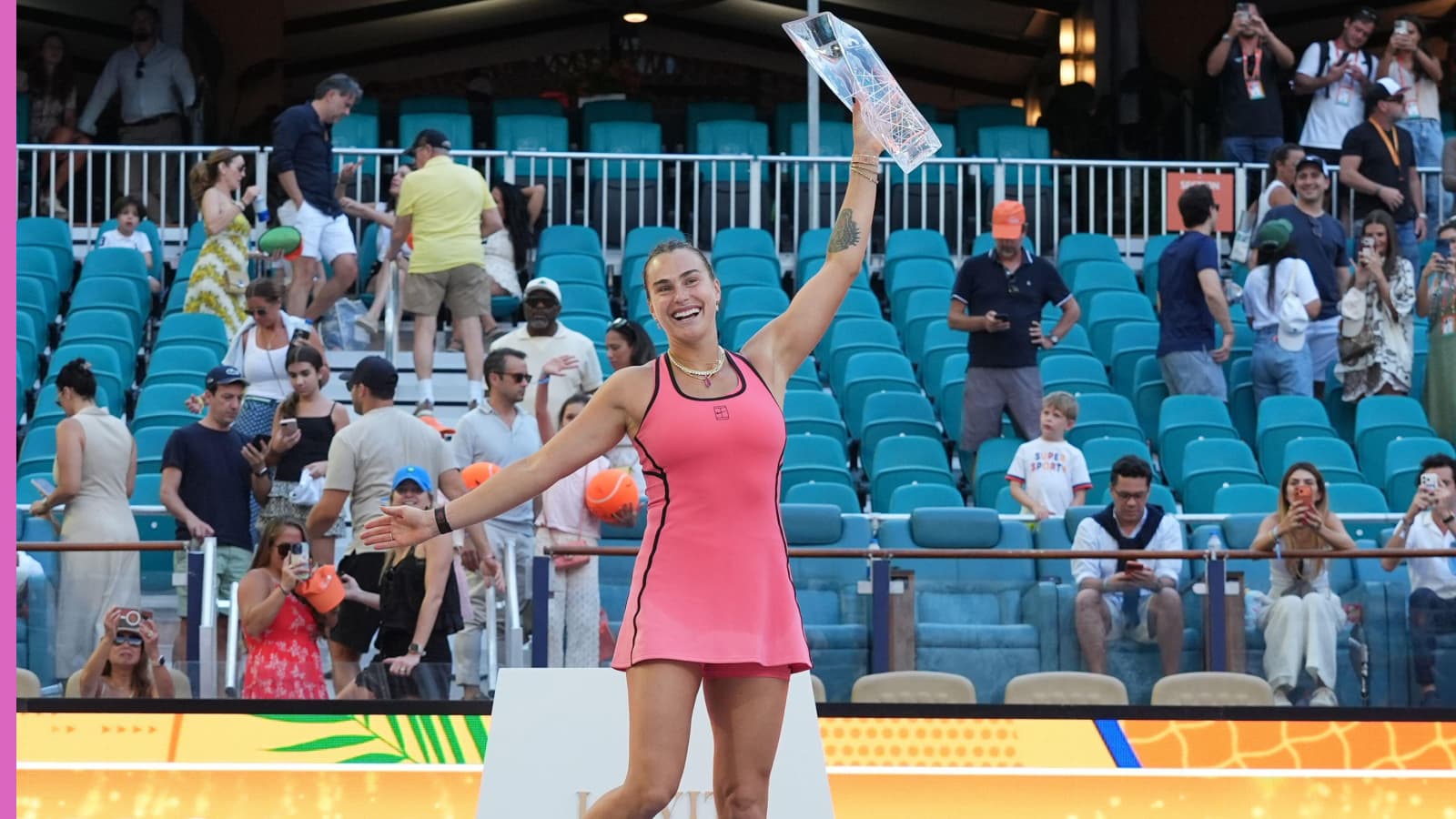 Aryna Sabalenka hits new rankings high after Miami Open win and eyes Serena Williams record
