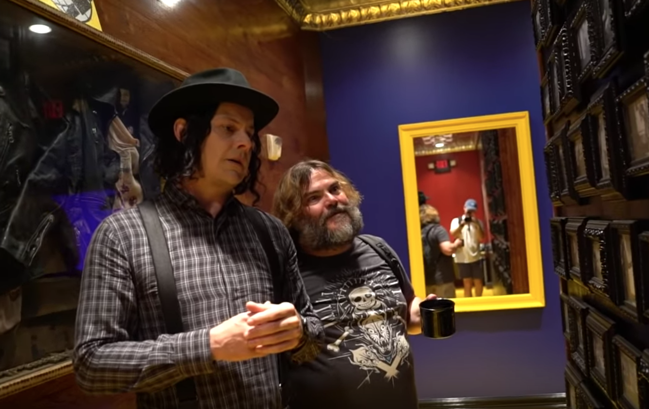 Jack White and Jack Black's Tenacious D team up for "Jack Gray."