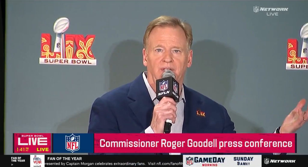 Roger Goodell addresses NFL Network employees ahead of ESPN takeover