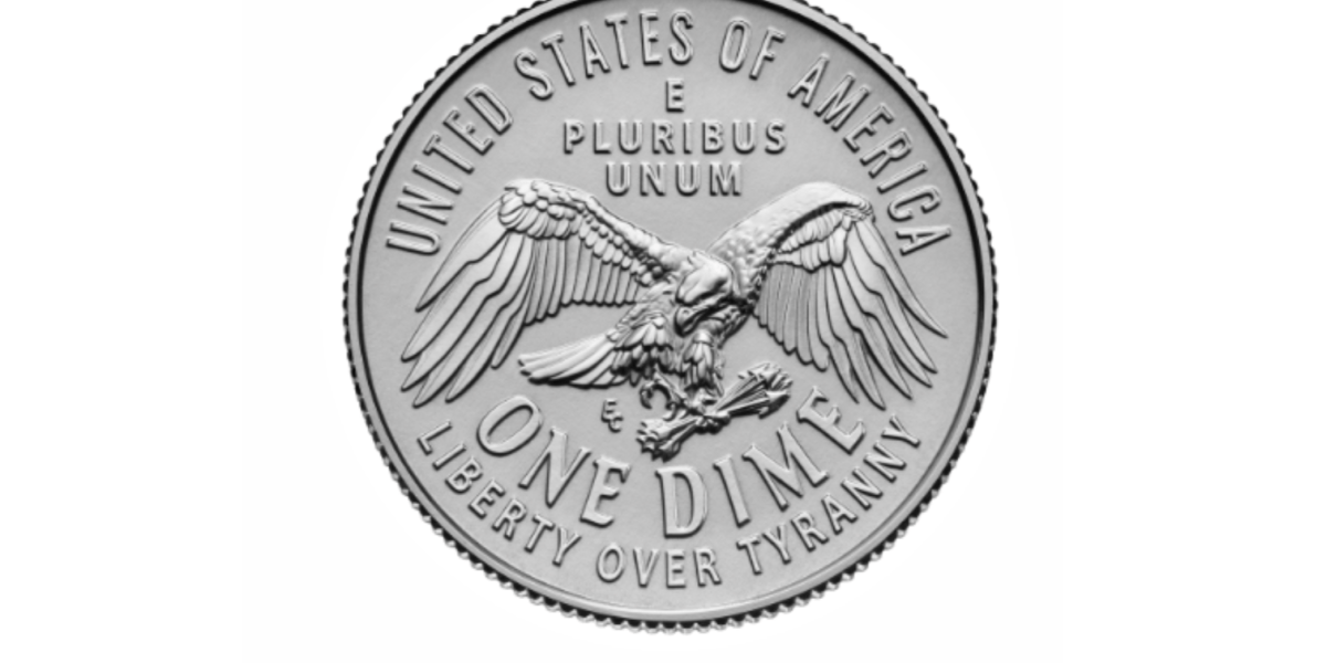 The U.S. Mint dropped the olive branch from the dime. What does that mean for the country?