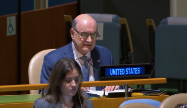 Explanation of Vote for UNGA Resolution