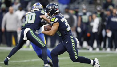 Seattle Seahawks George Holani NFC Championship Game 2026...