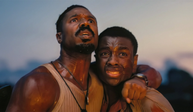 Michael B. Jordan and Miles Caton in 'Sinners.'