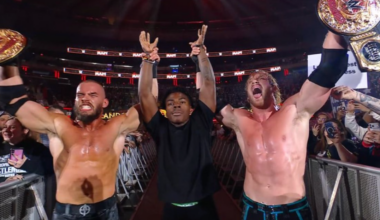 The Vision win world tag team titles, with the help of IShowSpeed