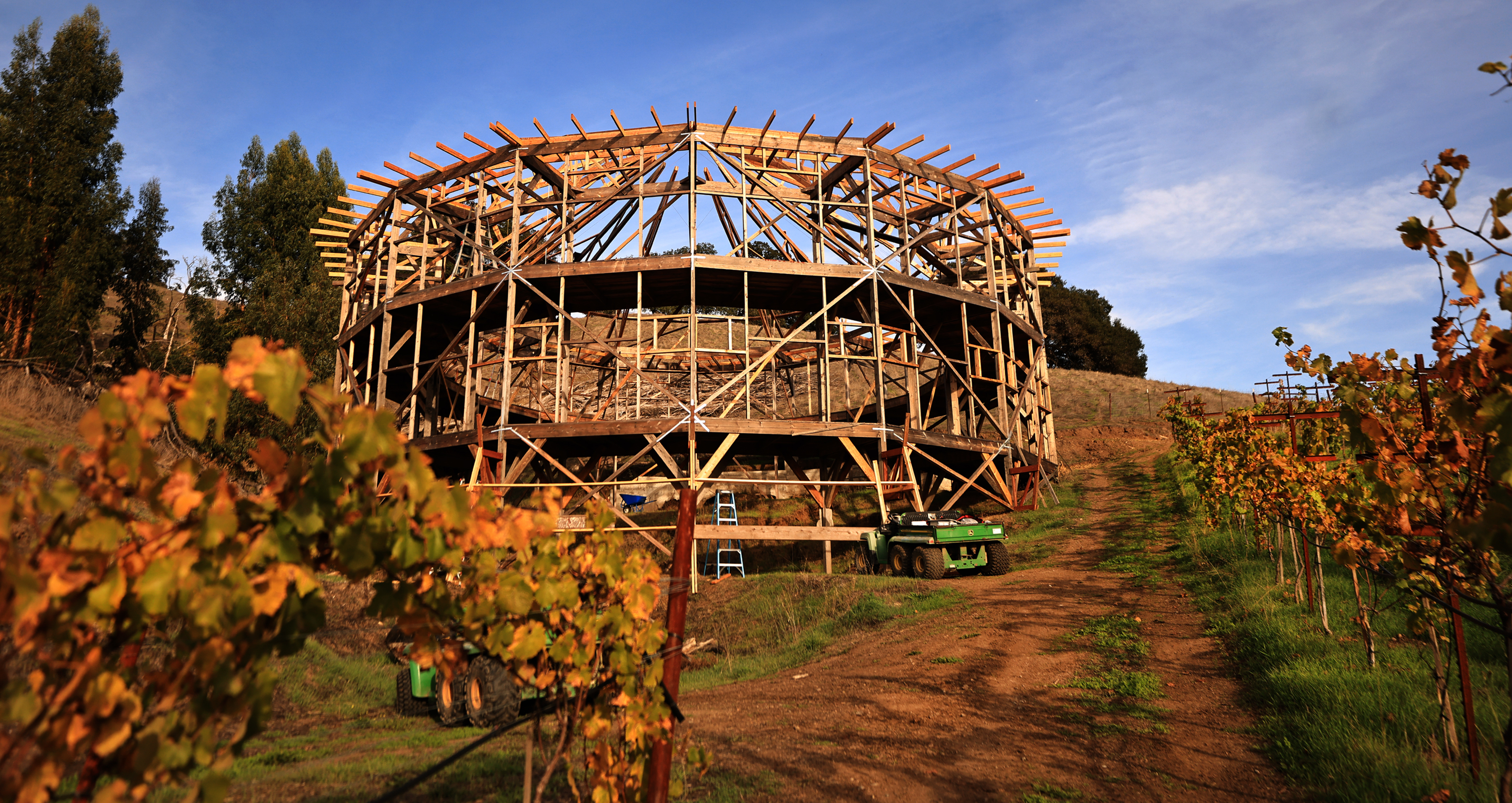 Ken Moholt-Siebert, is building, mostly without machinery, a true to...