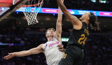 Dean Wade and Jaylon Tyson out for the Cavaliers West Coast trip