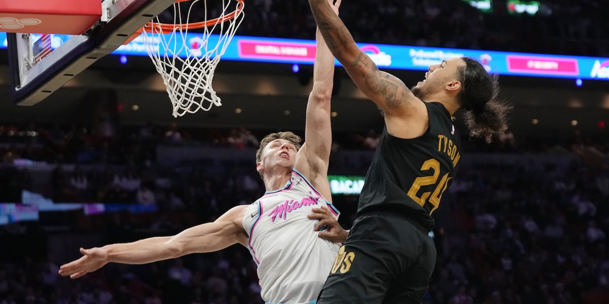 Dean Wade and Jaylon Tyson out for the Cavaliers West Coast trip