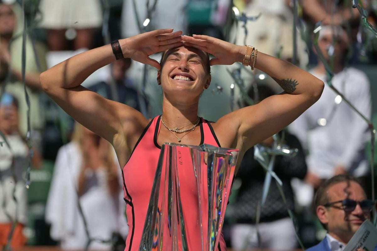 At Indian Wells, Aryna Sabalenka vanquished her ghosts to turn heartache into triumph