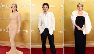 Actor Awards 2026 Red Carpet Fashion: The Best Looks