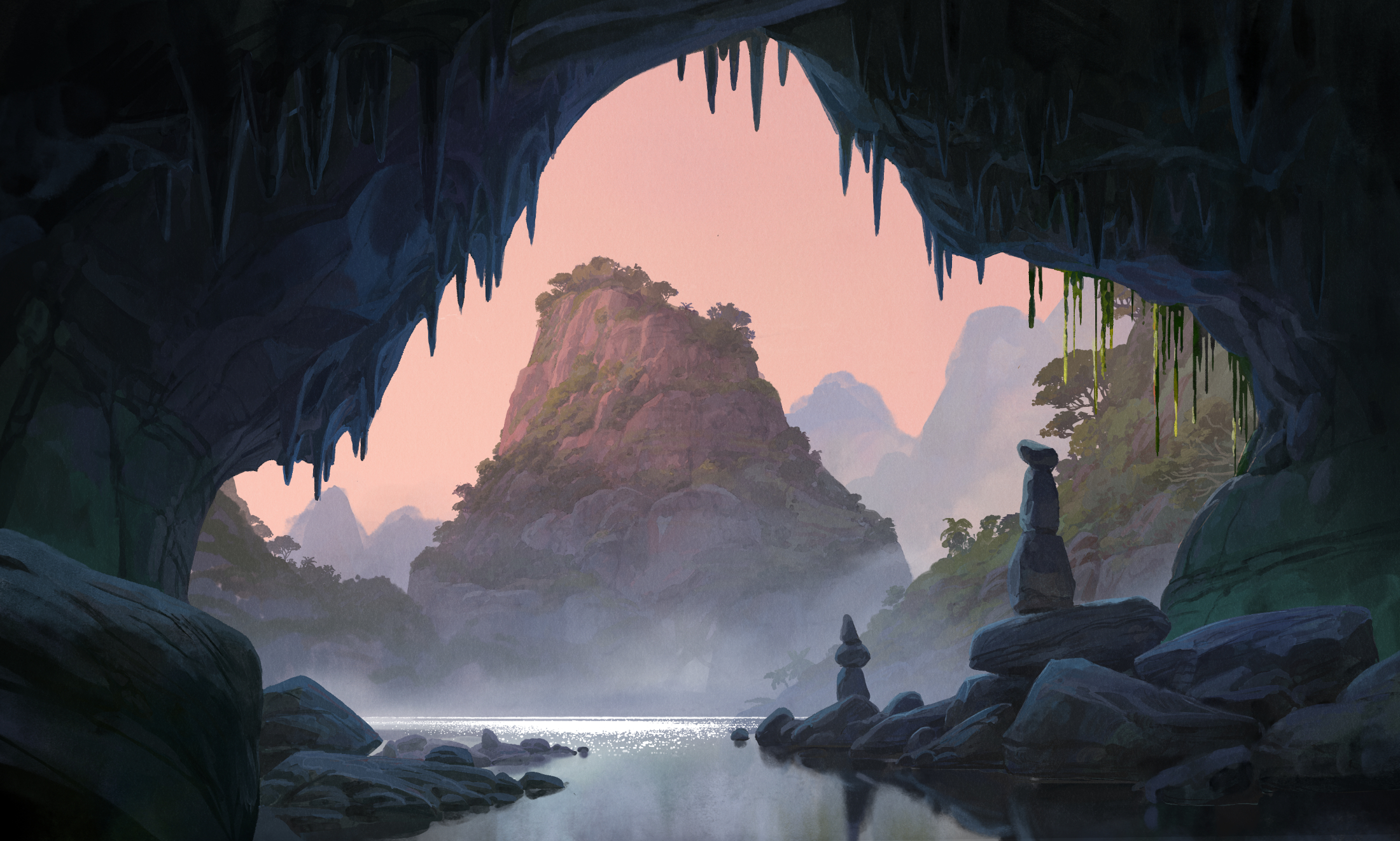 The Mountain Background