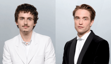 Timothée Chalamet and Robert Pattinson