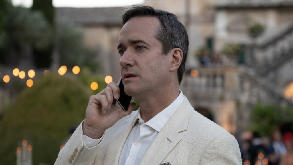 Tom talking on the phone in the Succession Season 3 finale