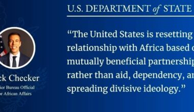 Washington says the United States is not ditching Africa but resetting cooperation with the continent – The Tanzania Times