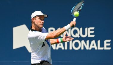 James Duckworth, who won his 13th Challenger title last week, in action.