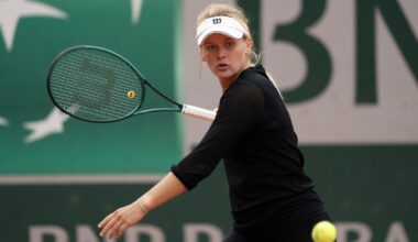 Peyton Stearns in action ahead of the WTA Austin Open.