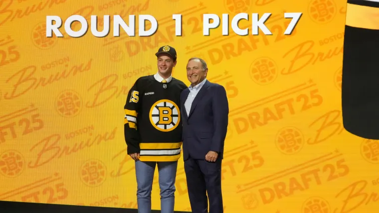 Bruins’ James Hagens Scores First Career Professional Goal image