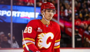 NHL Rumors: 3 Trade Destinations for Flames' Zach Whitecloud