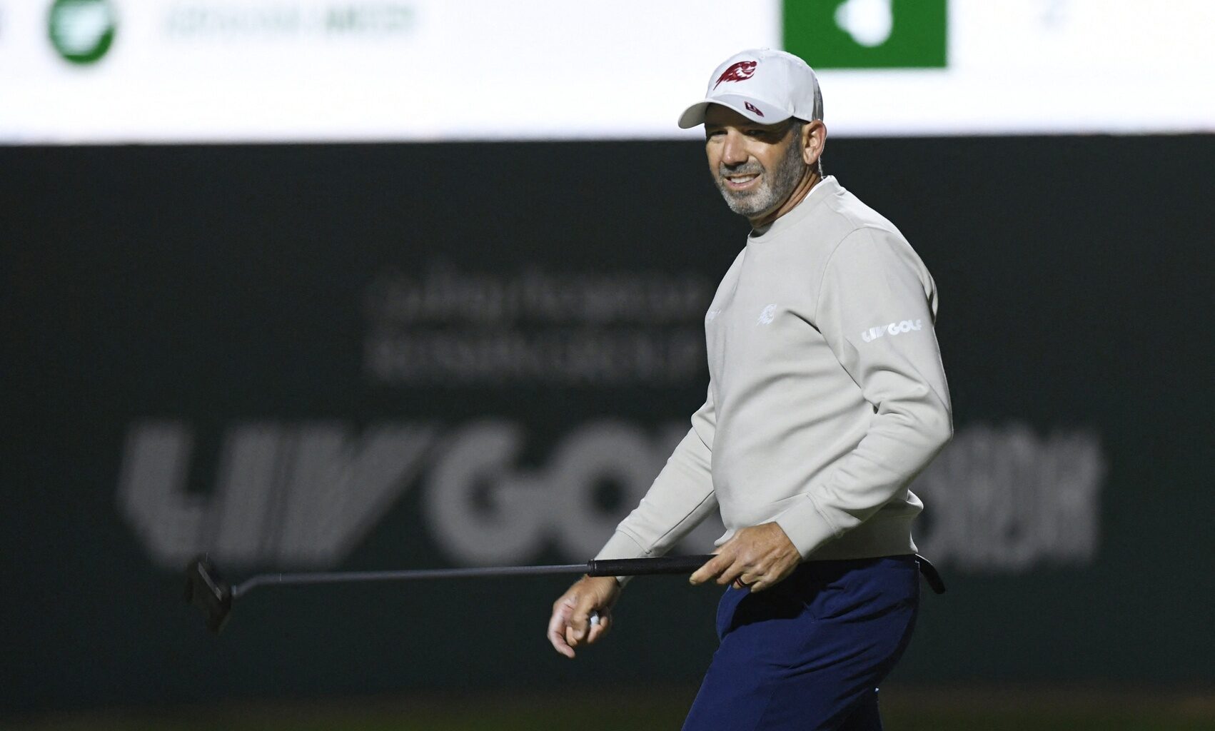 [US, Mexico & Canada customers only] Feb 5, 2026; Riyadh, SAUDI ARABIA; Sergio Garcia in action during the second round of play at LIV Golf Riyadh at the Riyadh Golf Club.