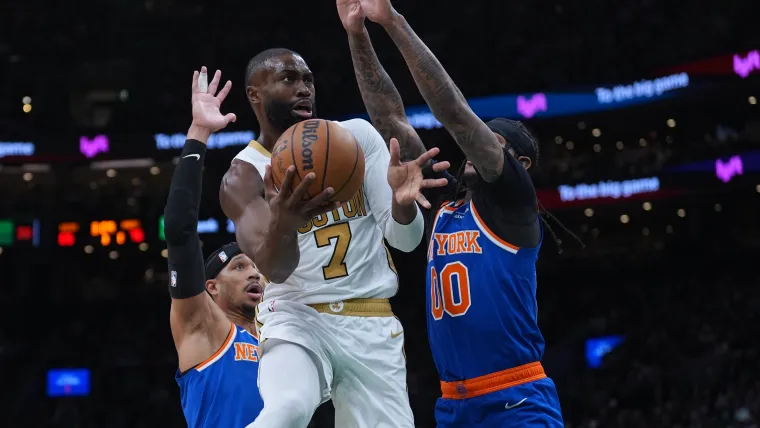 Celtics' Jaylen Brown Trolls Knicks In 'Boston Blue' Teaser image