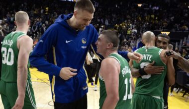 Warriors’ Kristaps Porziņģis to miss fifth straight game, uncertain to travel with team