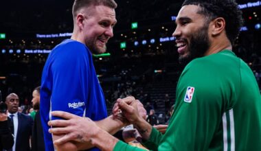 Kristaps Porziņģis is starting to look like himself again as reunion tour rolls on