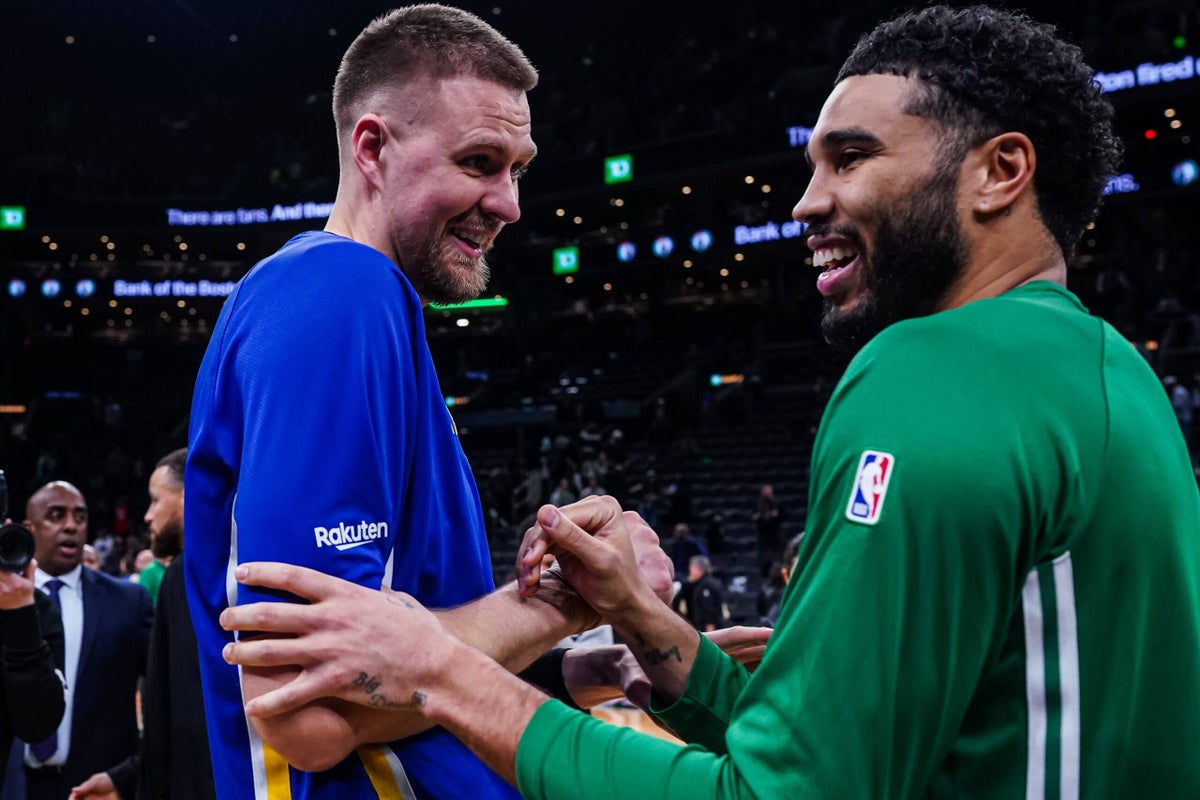 Kristaps Porziņģis is starting to look like himself again as reunion tour rolls on