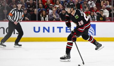 Do Blackhawks have an André Burakovsky problem? Or do they not have any better options?