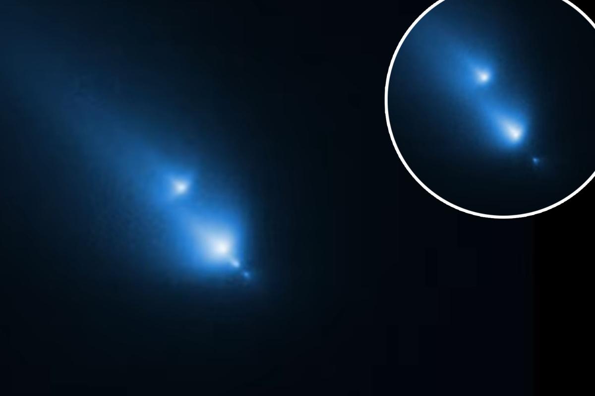 NASA's Hubble telescope spots K1 comet exploding into fragments, space agency says