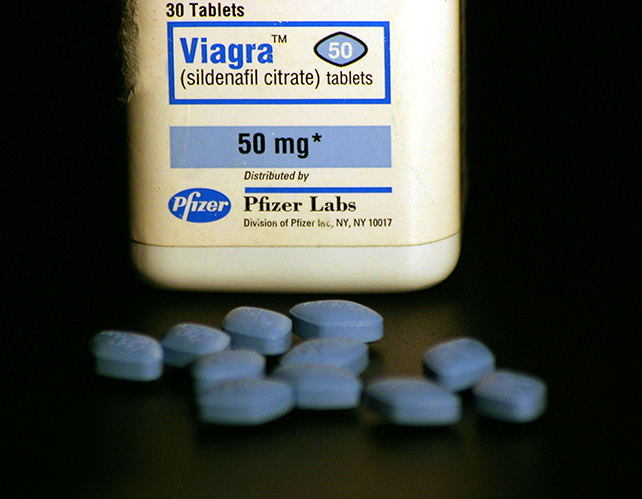 Viagra pill bottle