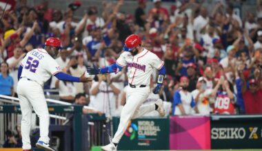 Austin Wells' only swing of the bat puts the Dominicans in WBC record book and semifinals