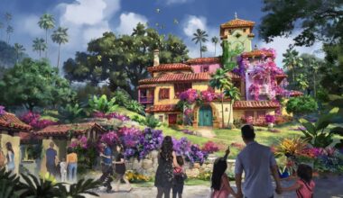 Concept art of Casita from the Disney movie Encanto for the new Encanto-themed ride coming to Disney