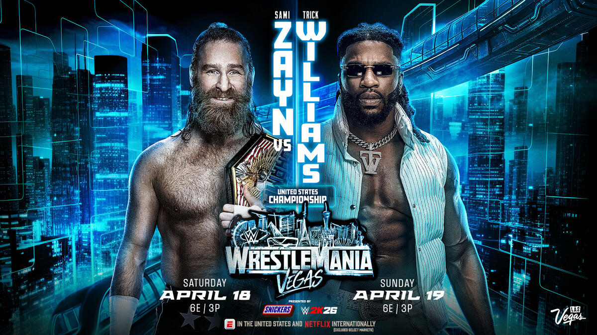 United States Champion Sami Zayn vs. Trick Williams