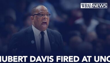 Hubert Davis out as North Carolina men's basketball coach after five seasons :: WRAL.com