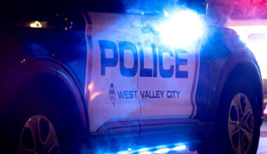 FILE — The West Valley City Police Department car on Tuesday, Jan. 13, 2026. (Isaac Hale, Deseret...