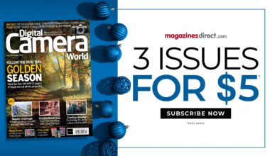 Get 3 photo magazines for just $5 in superb camera mag subscription deal!