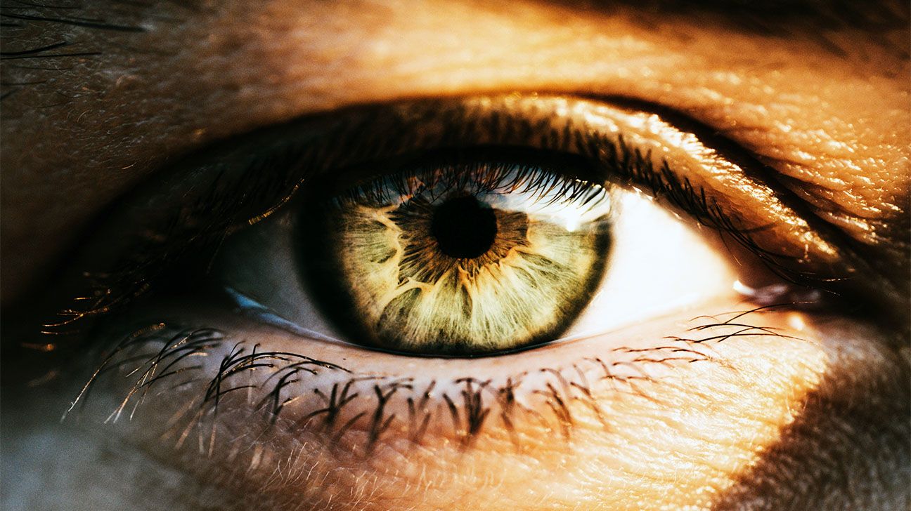 Close up of a female's eye