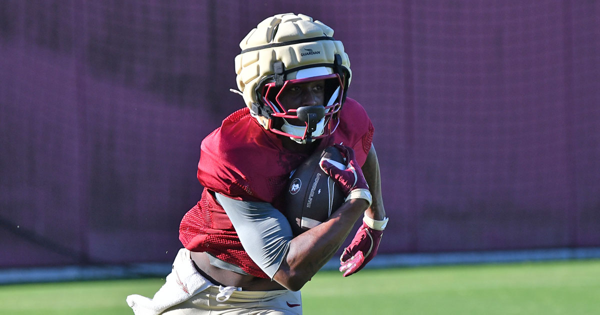 New Florida State running back Tre Wisner, who transferred in from Texas. (Gene Williams/Warchant)