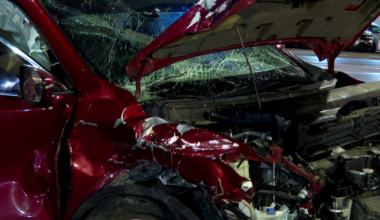 Two hospitalized after early morning crash