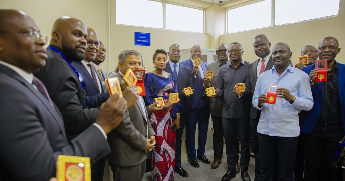 DRC unveils first-ever gold refinery with 500–600kg monthly output as it boosts local processing
