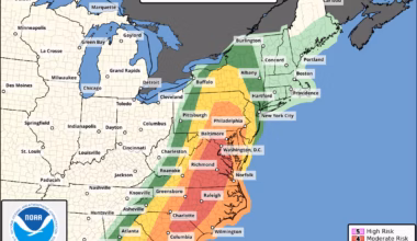CWG Live: Severe storm threat today with possible tornadoes, then sharply colder - The Washington Post