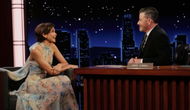 Zendaya and Jimmy Kimmel